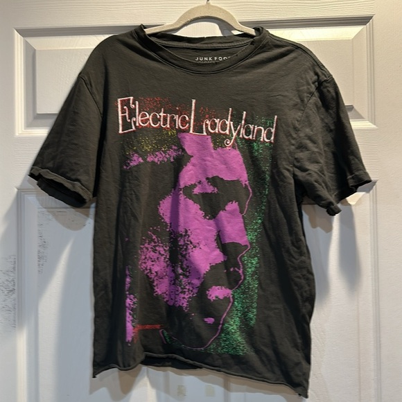 Junk Food Jimi Hendrix Electric Ladyland Flea Market Graphic T-Shirt M - Picture 2 of 7